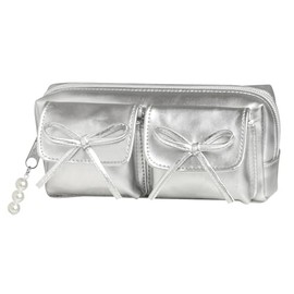 Kamiojapan 225384 Pen Case, Ballet Core Pen Case, Silver