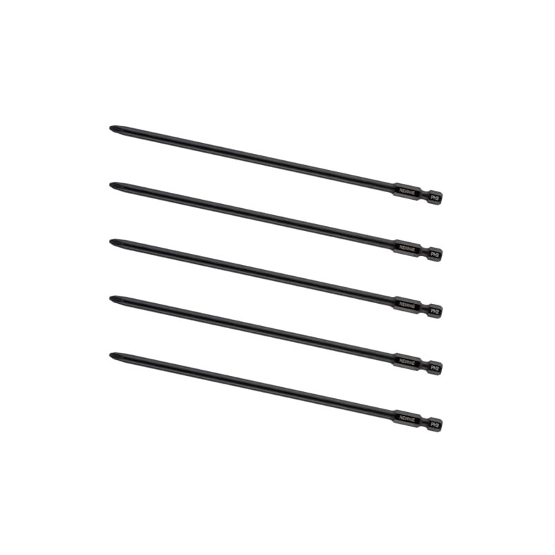 5 x Rennie Tools 177mm Long PH2 Compatible with Makita
