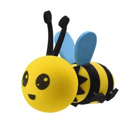 NAUZE Honey Bee Aerial Ball EVA Car Antenna Toppers Car Aerial Balls Funny Anti-Collision Doll Decoration Ball for Car Truck SUV Decoration