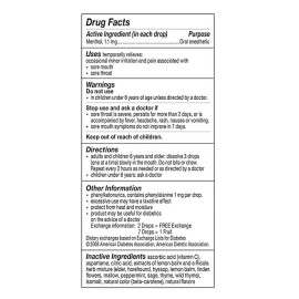 Ricola 2 PACK - Ricola Sugar Free Lemon Mint Drops, 105 Count (Total 210) FREE SHIP!!