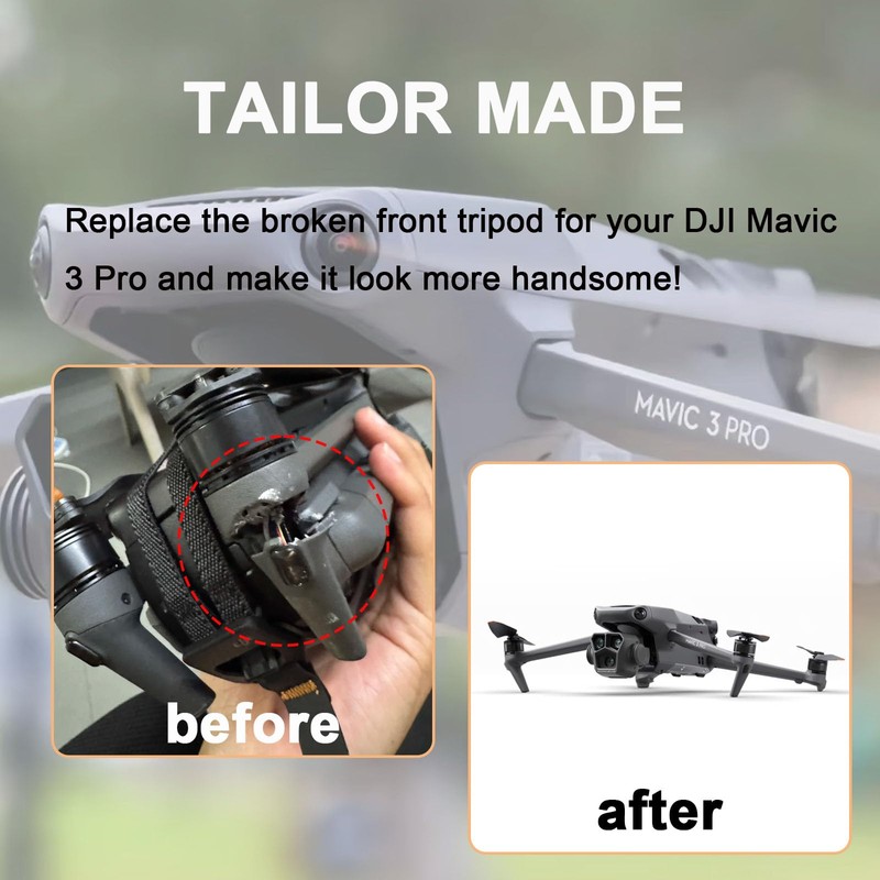 ZWLLKJGS Front Leg Landing Gear Replacement For Dji Mavic 3
