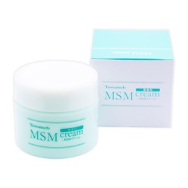 MSM Cream, Unscented, Menthol Free, Massage Cream, Made in Japan, 4.9 oz (140 g)