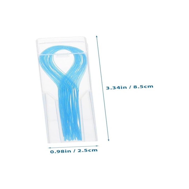 150 Nylon Floss Sticks, Portable Oral Cleaning Tool with storabox,