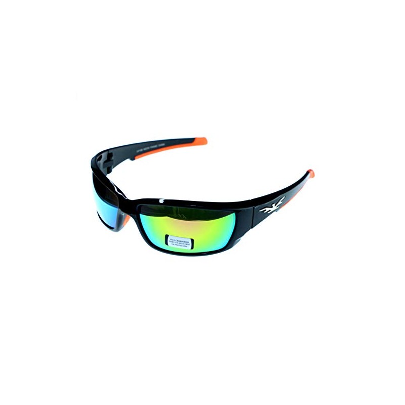 Mi Amore UV protection Shatter resistant Poly Carbonate Sport-Sunglasses Two-Tone