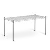 Simple Deluxe 1-Tier Shelving Unit, 29.92" W x 13.78" D