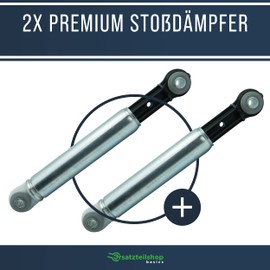 Shock Absorber for Miele Washing Machine Set of 2 Suitable for 4500826/4151285 Washing Machine Damper Vibration Damper 8 mm Bore 120N