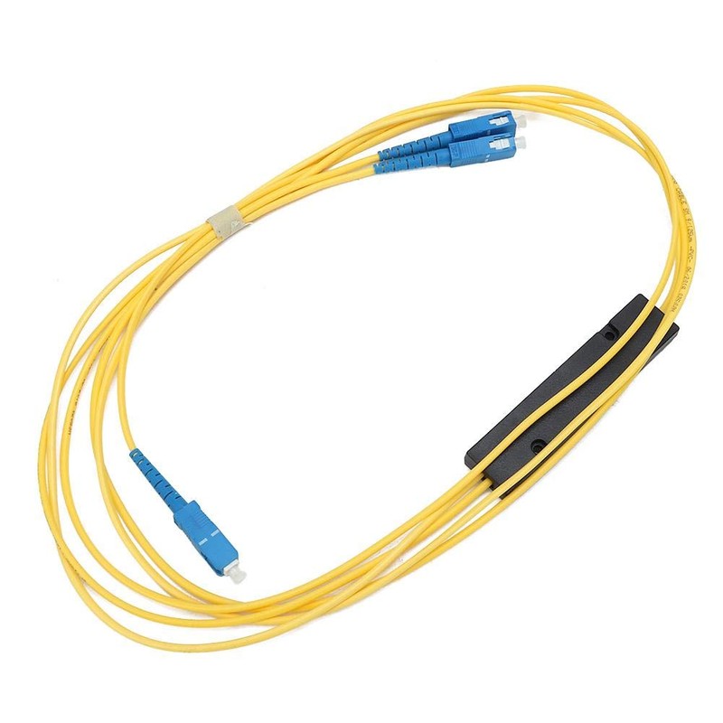 Vikye Divisor de fibra óptica, 2 piezas, 1x2, Baja pérdida
