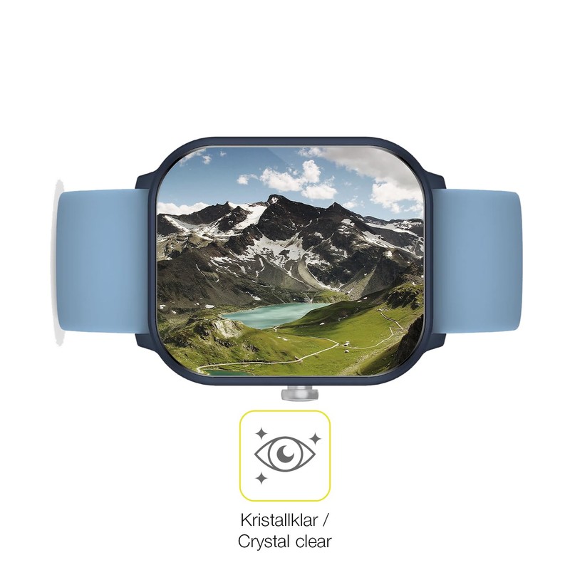 dipos FLEX 2 x Clear Screen Protectors Suitable for Ice-Watch