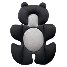 Storchenbeck Baby Car Seat Cushion Car Seat Insert Seat Covers Universal for Pushchair Car Seat High Chair (Black)