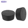 sourcing map Rubber Tapered Plug 48mm to 56mm Solid Test