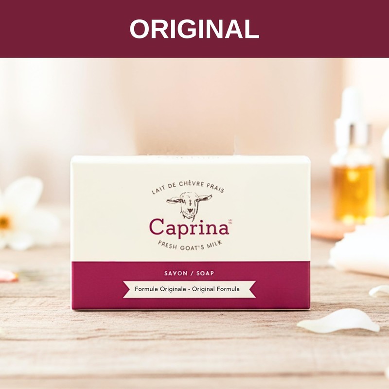 Caprina by Canus Fresh Goat's Milk Soap, Original (12 bars)