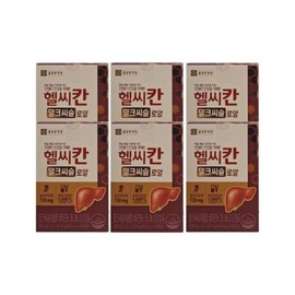 Chong Kun Dang Health Healthy Khan Milk Thistle Royal 30 Capsules 6 / 종근당건강 헬씨칸 밀크씨슬 로얄 30캡슐 6개