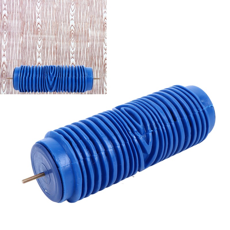 5in Rubber Pattern Paint Roller Beautiful Patterns Reusable Decorative Art