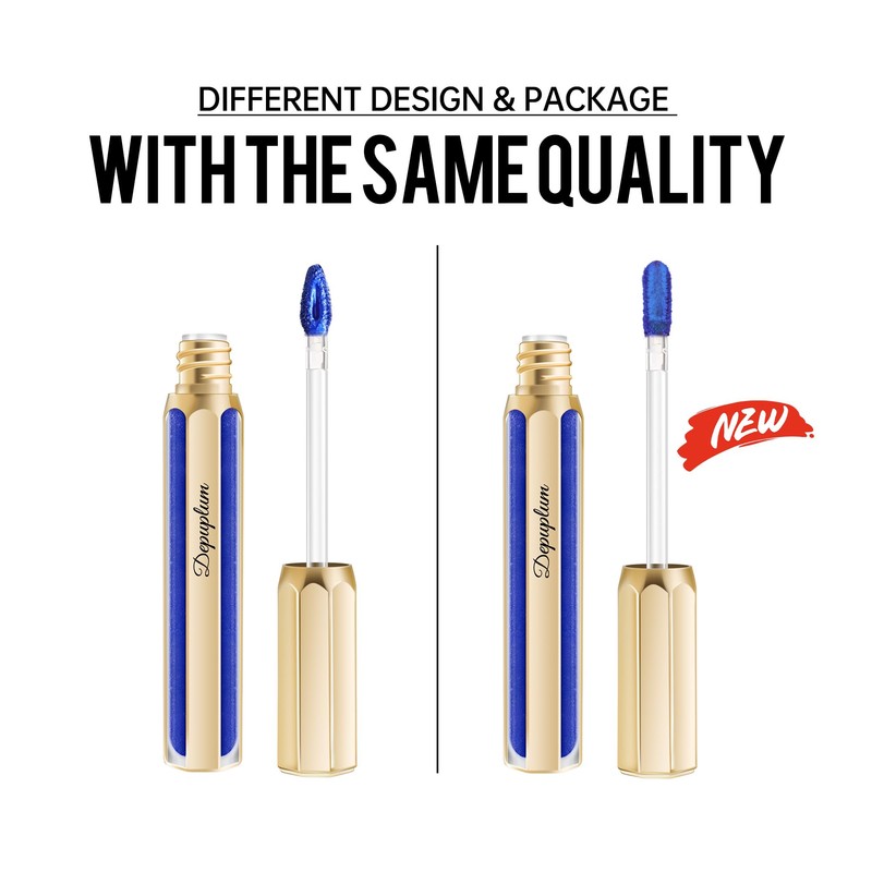 Depuplum Chocolate Lipsticks for Women Metallic Lipstick Long Lasting Non