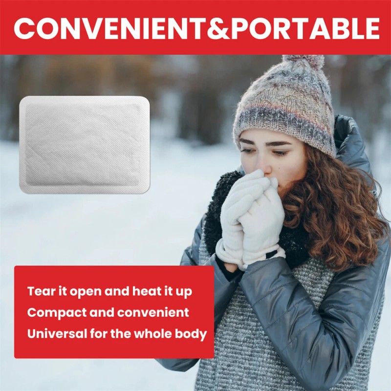 Unbranded 60 PCS Hand Warmer + Body SUPER Warmers 18-hour