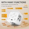 Exlliy Rotating Productivity Timer 5, 25, 10, 50 Minutes Preset,