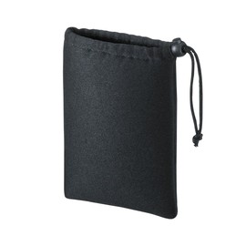 Sanwa Supply IN-C1K Multi Cushion Case (Drawstring Type), Black