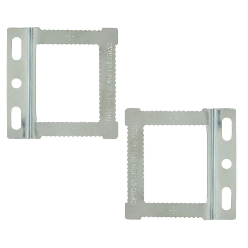 10 pc Square Sawtooth CWH1 Hangers Aluminum Back Stretched Canvas