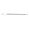 2Pcs Dual Ended Cuticle Pusher Stainless Steel Multipurpose Portable Cuticle