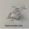 Venetian Tilter for 4mm Square shaped tilt rod, white gear,