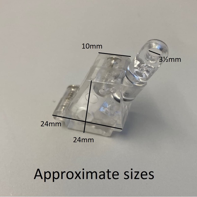 Venetian Tilter for 4mm Square shaped tilt rod, white gear,
