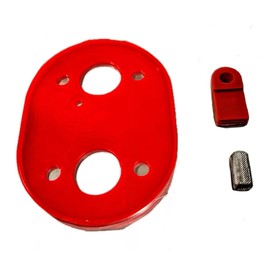 Silicone Base Gasket Kit for Diesel Heater - Durable, Heat-Resistant & Toxic Fume-Free with Stainless Steel Atomizer Screen - 2kW, 5kW, 8kW, Webasto & Clone Model Compatible - Easy to Install