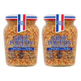 Wholegrain Mustard Bundle with Grey Poupon Wholegrain Mustard 210g - (Pack of 2)