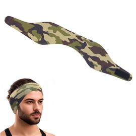 Swimming Headband-Waterproof Swim Ear Band Protection for Kids and Adults Doctor Recommended to Keep Water Out and Hold Ear Plugs in-Water Headband for Surfing,Diving,Pool,Showering,Beach(Camouflage)