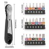 Hakkin 19PCS Mini Ratchet Wrench Screwdriver Bit Set S2 Steel