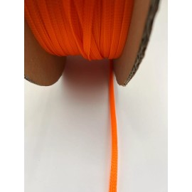 JDDTech Polyurethane 1/4 inch 6mm braid expandable cable sleeving UV Orange 16.4 Ft (5m)