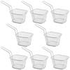 SEUNMUK 8 PCS Chip Serving Frying Baskets, Mini Chip Baskets