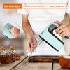 Yomelo 9-Speed Digital Hand Mixer Electric, 400W Powerful DC Motor,