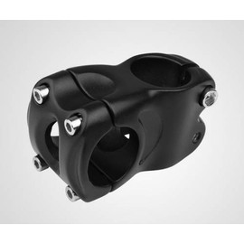 CarbonEnmy Bicycle Stem Aluminium BMX Bike Handlebar Stem 25.4 mm 40 mm 10° Black