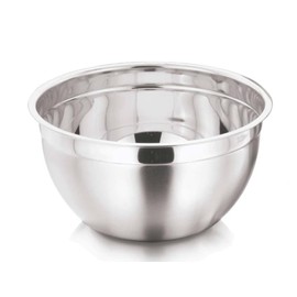 Tredoni Professional Stainless Steel 26cm Deep Mixing Bowl, Multi-Use Heavy-Duty Rustproof Cooking/Baking Bowl (26 cm // 4.7 Liter)