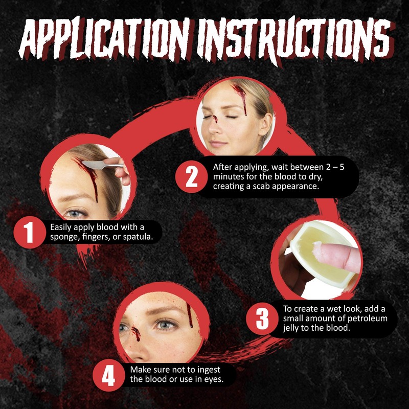 Narrative Cosmetics Pasta de Sangre para Efectos Especiales - Maquillaje