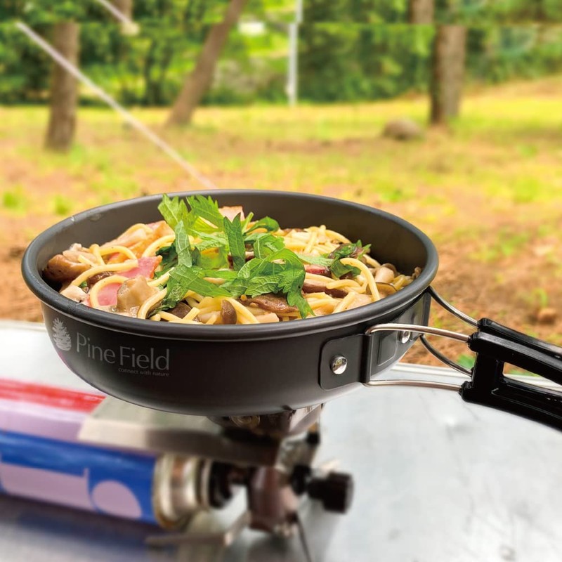 Pine Field Outdoor Aluminum Fry Pan 18cm