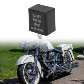 Hihaha 2 Pins 48V 10A Auto Relay Waterproof Car Relay Car Motorcycle Truck Boat Multi Purpose 1 Pc Black
