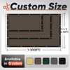 Cisvio 5ft x50ft Privacy Screen Fence 90% Blockage Heavy Duty