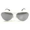 Prive Revaux - The Commando Aviator Polarized Sunglasses White/SilverMi