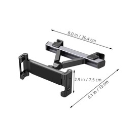 SHOWERORO Car Headrest Tablet Holder Adjustable Tablet Headrest Mount for Car Durable Design Fit for Phones Tablets Easy Installation Hands