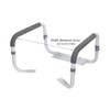 Drive Medical RTL12087 Bathroom Grab Bar for Toilets, White