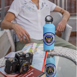 Law Enforcement Sticker (2pk 5 inches) - Strong Adhesive Waterproof Police Stickers - Does not Fade, Used for Car, Laptop, Truck, Water Bottle, Helmet, RV (Law Enforcement Sticker)