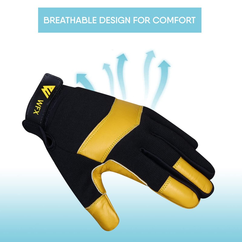 WFX Gardening Working Gloves Garden Thorn Proof Flexible Heavy Duty