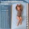 Bisoo Lenzuolo Magico 60x120 Righe Blu Lenzuolo con Angoli per