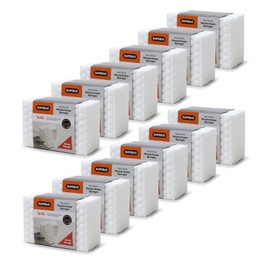 Superio High-Density Miracle Eraser Sponges - 144 Count - Powerful, Long-Lasting Scrubbers for Stubborn Dirt