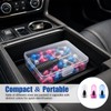 Tire Repair Rubber Nail Kit with Individual Capsules & Screwdriver,241