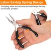 HARFINGTON Jewelry Pliers 4-in-1 Mini Jewelry Making Pliers with 65ft