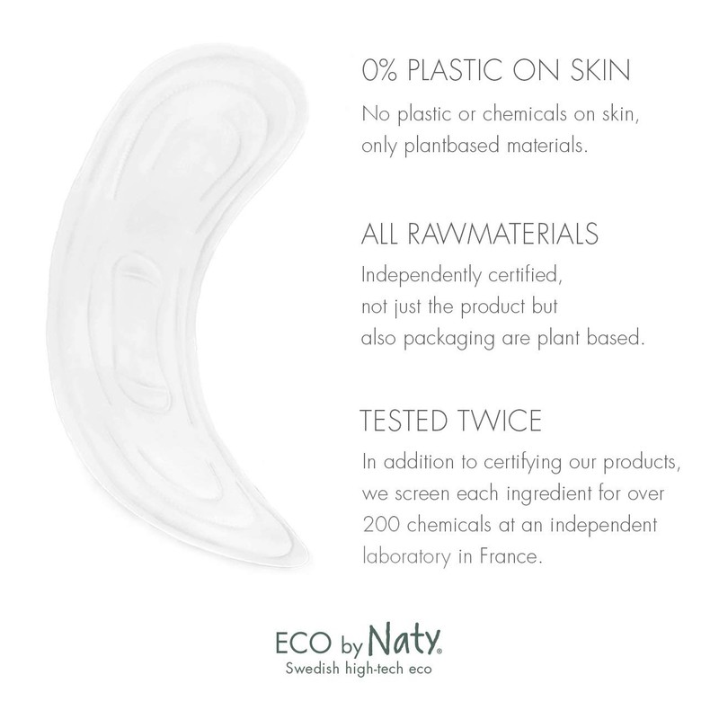 Eco by Naty panty liners - normal, 32 panty liners.