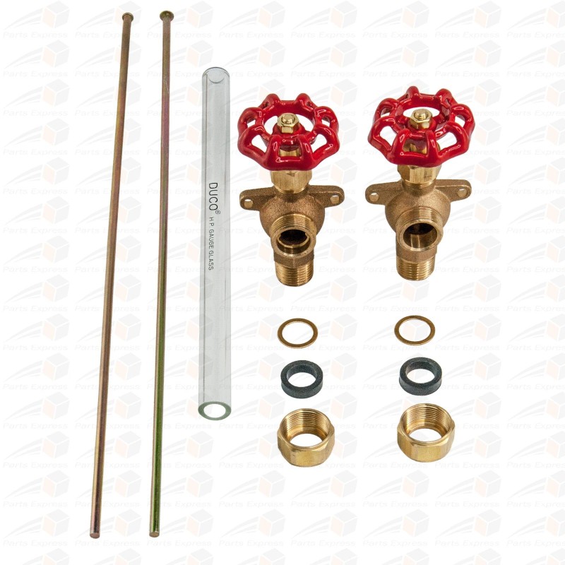 DUCO® STEAMER SIGHT GLASS WATER GAUGE VALVE ASSEMBLY for STEAMASTER