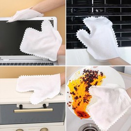Articolo Cleaning Gloves Electrostatic Hand Mop Washable Disposable Kitchen DC-66868 / 아띠꼴로 청소장갑 정전기 손걸레 빨아쓰는 일회용 주방 DC-66868